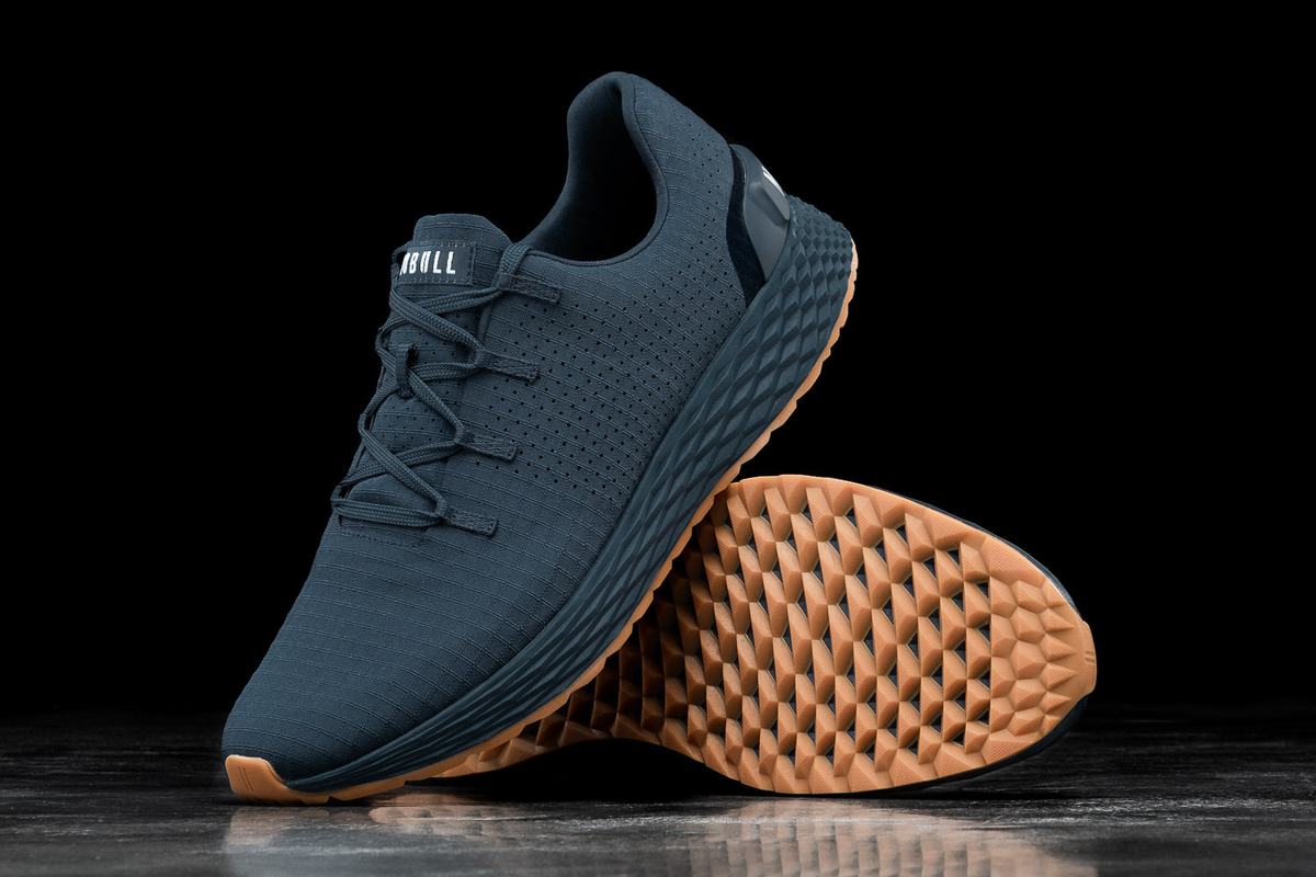 Chaussures Running Nobull Ripstop Runner Homme Bleu Marine | DJ7198643