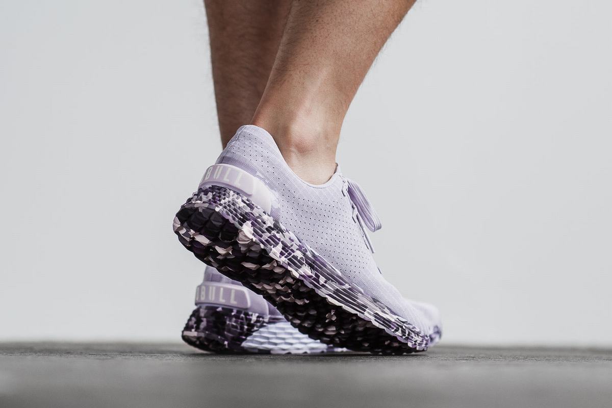 Chaussures Running Nobull Ripstop Runner Homme Violette | EB5017486