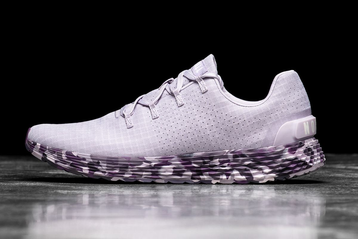 Chaussures Running Nobull Ripstop Runner Homme Violette | EB5017486