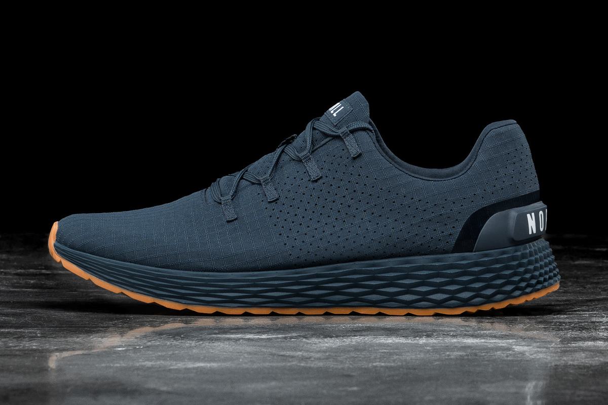 Chaussures Running Nobull Ripstop Runner Femme Bleu Marine | FV4657832