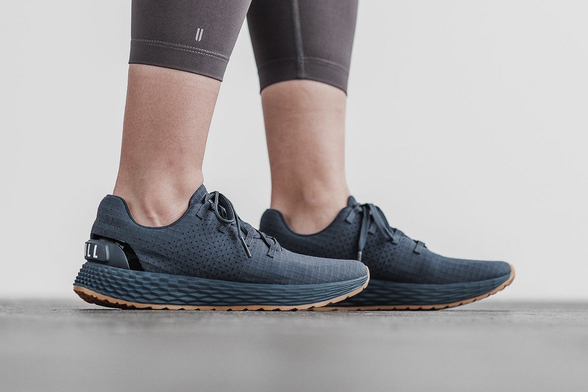 Chaussures Running Nobull Ripstop Runner Femme Bleu Marine | FV4657832