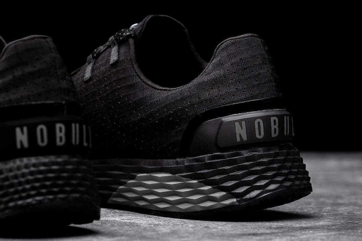 Chaussures Running Nobull Ripstop Runner Femme Noir | HD6432917