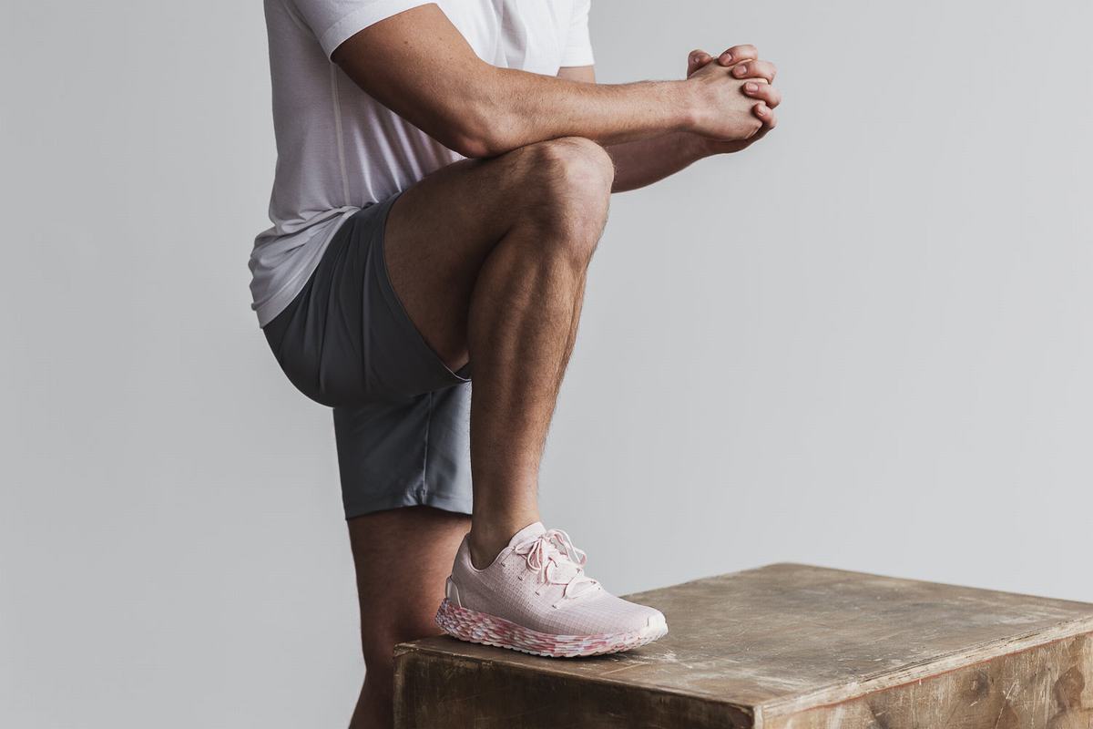 Chaussures Running Nobull Ripstop Runner Homme Rose | JB7089345