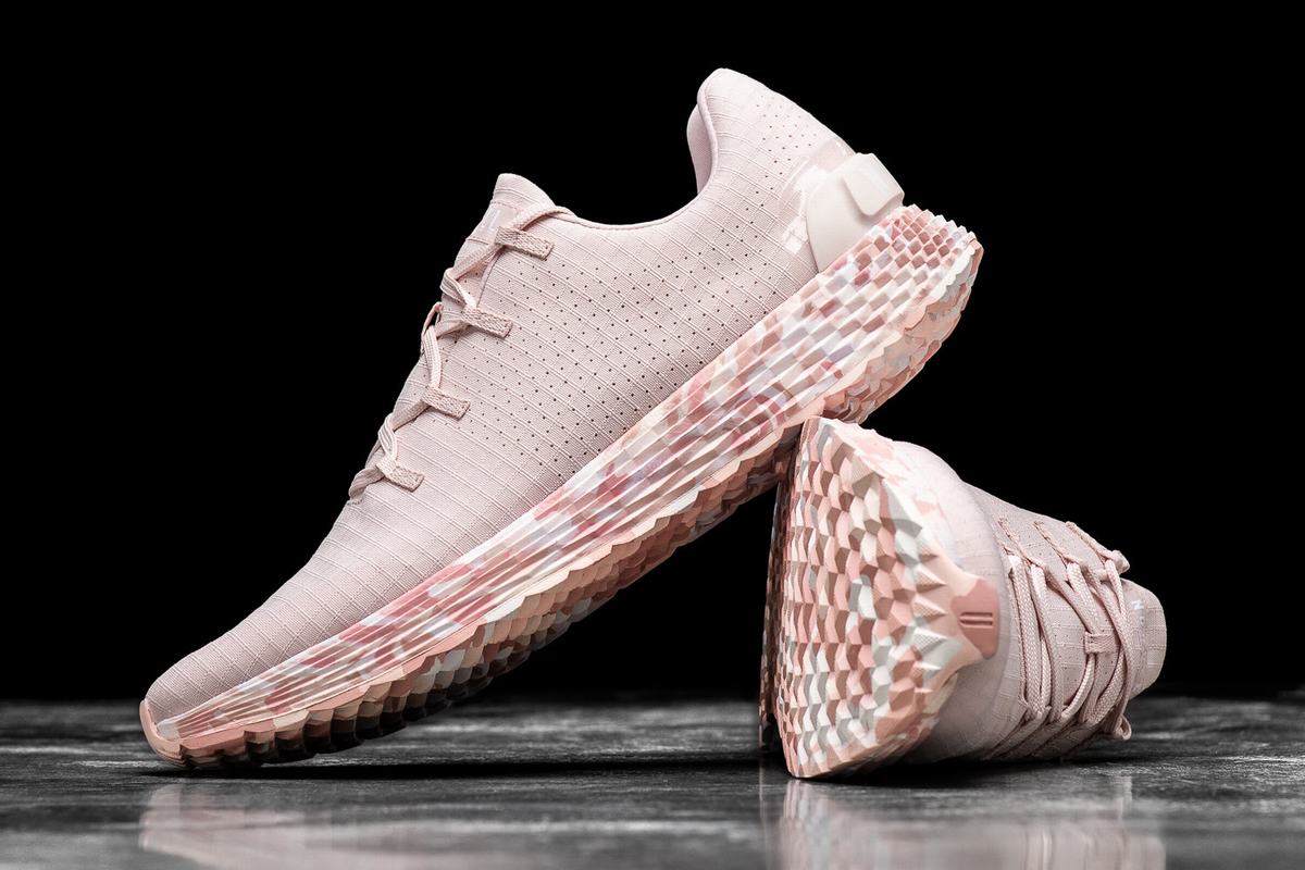 Chaussures Running Nobull Ripstop Runner Homme Rose | JB7089345