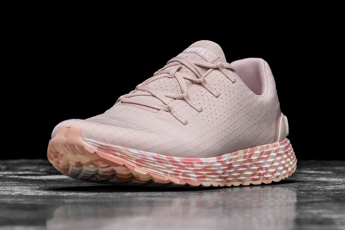 Chaussures Running Nobull Ripstop Runner Homme Rose | JB7089345