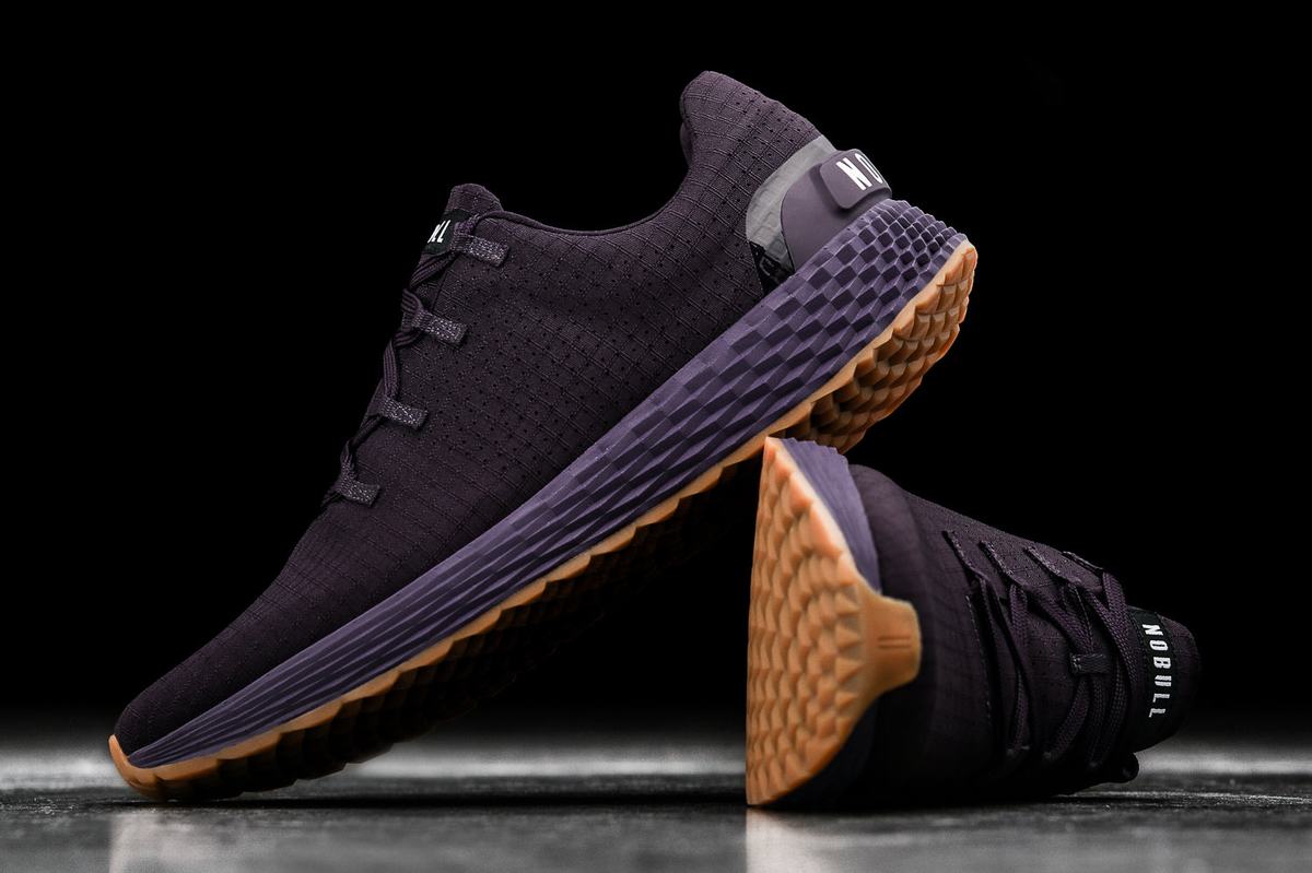 Chaussures Running Nobull Ripstop Runner Homme Marron | KP2596384