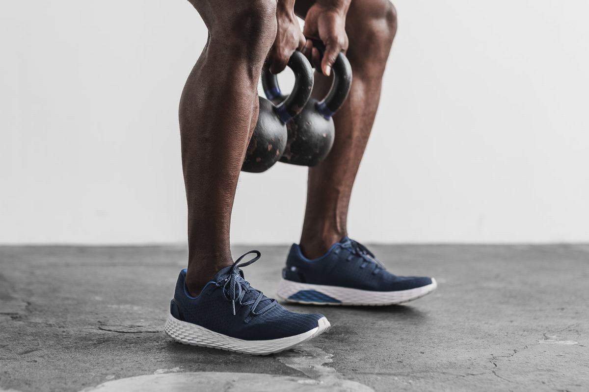 Chaussures Running Nobull Ripstop Runner Homme Bleu Marine | NC2714938
