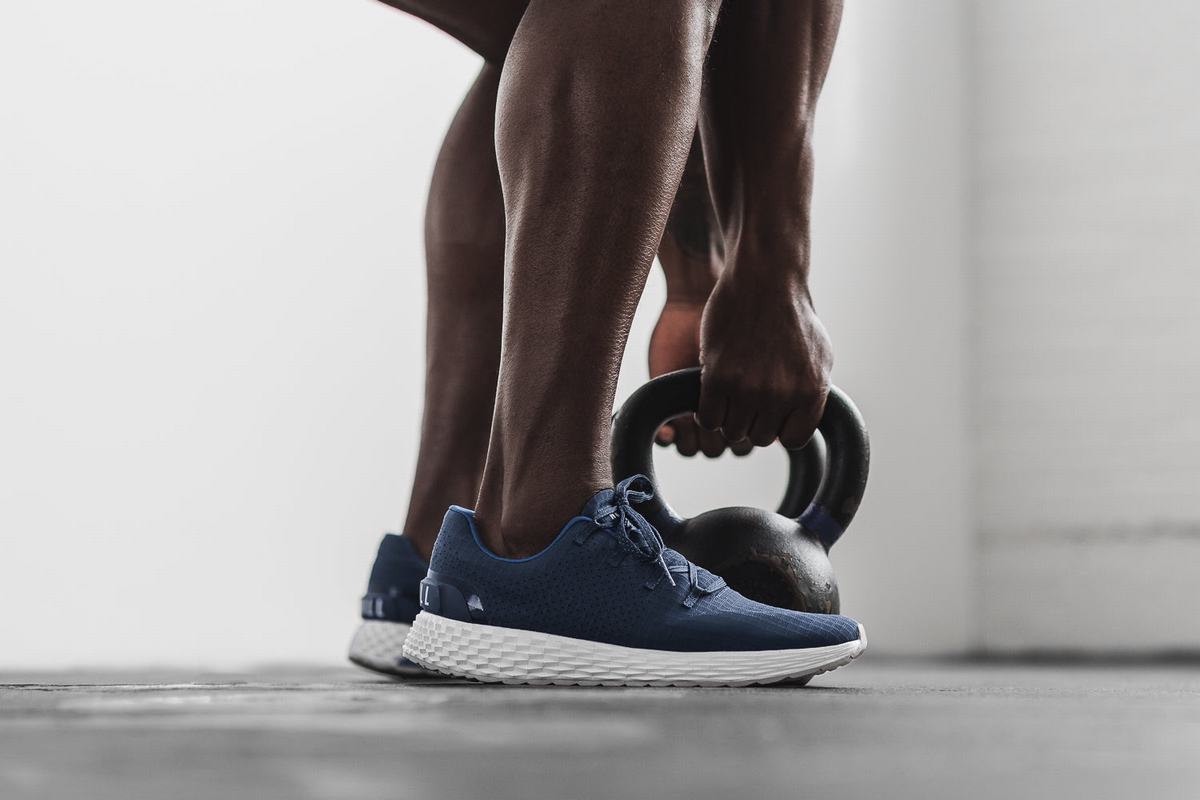 Chaussures Running Nobull Ripstop Runner Homme Bleu Marine | NC2714938
