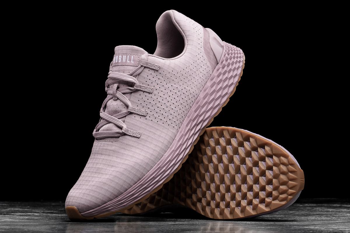 Chaussures Running Nobull Ripstop Runner Homme Violette Clair | NF7496281