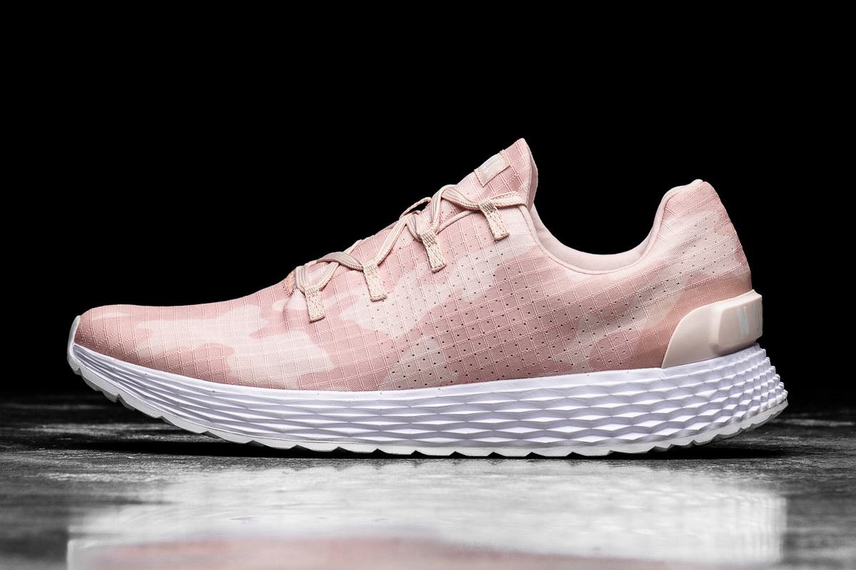 Chaussures Running Nobull Ripstop Runner Homme Rose Camouflage | PD0496531