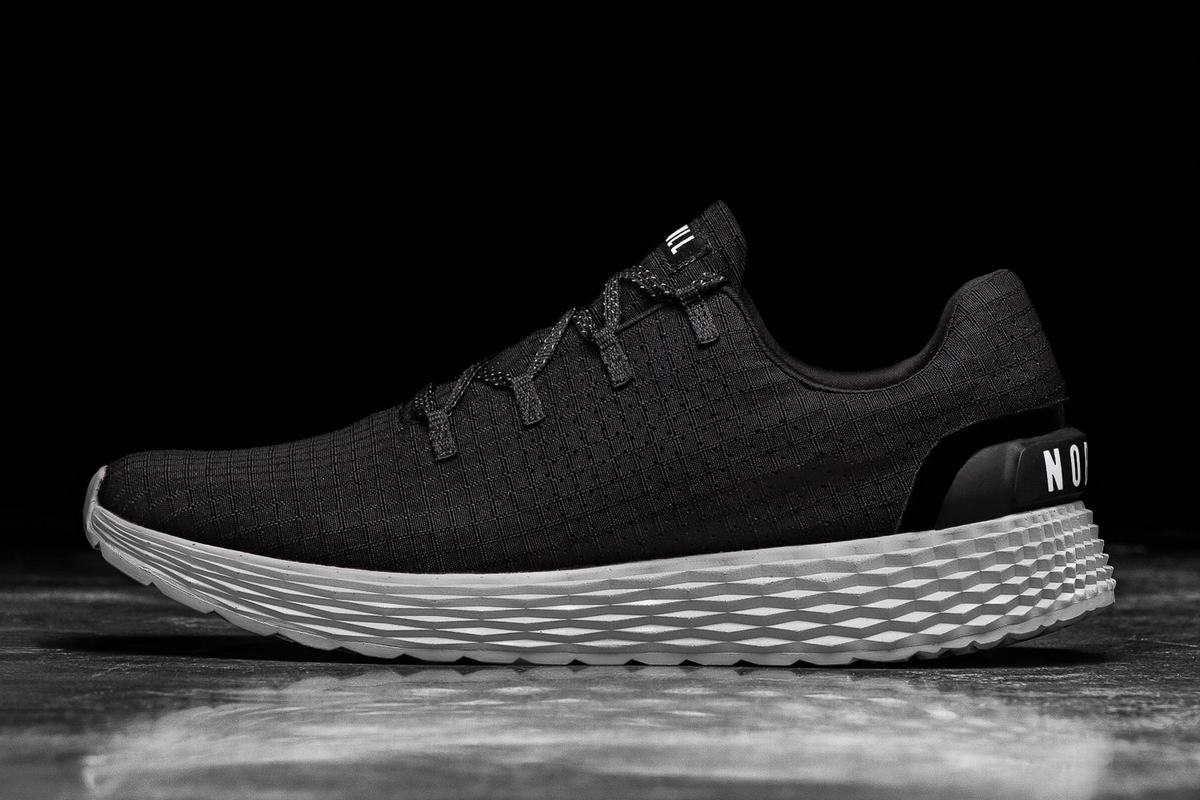 Chaussures Running Nobull Ripstop Runner Homme Noir Grise | PK0124857