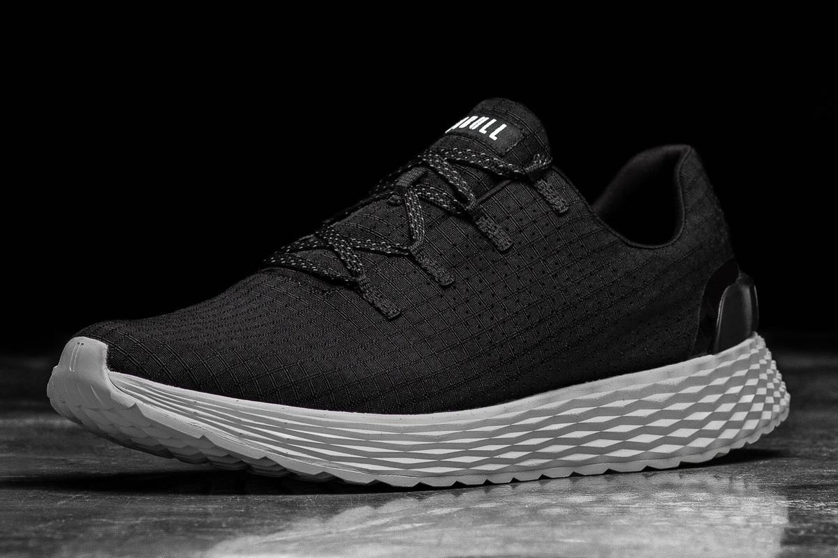 Chaussures Running Nobull Ripstop Runner Homme Noir Grise | PK0124857