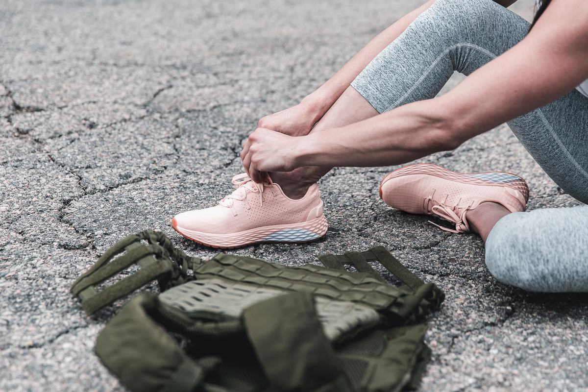 Chaussures Running Nobull Ripstop Runner Femme Rose | UZ6972854