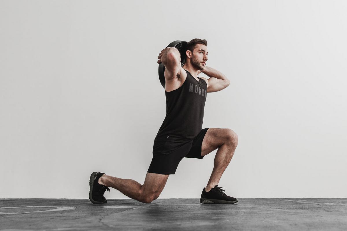 Chaussures Running Nobull Ripstop Runner Homme Noir Vert Foncé | VA8746953