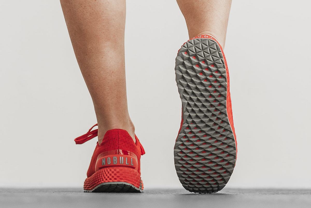 Chaussures Running Nobull Ripstop Runner Femme Orange | VS9860572
