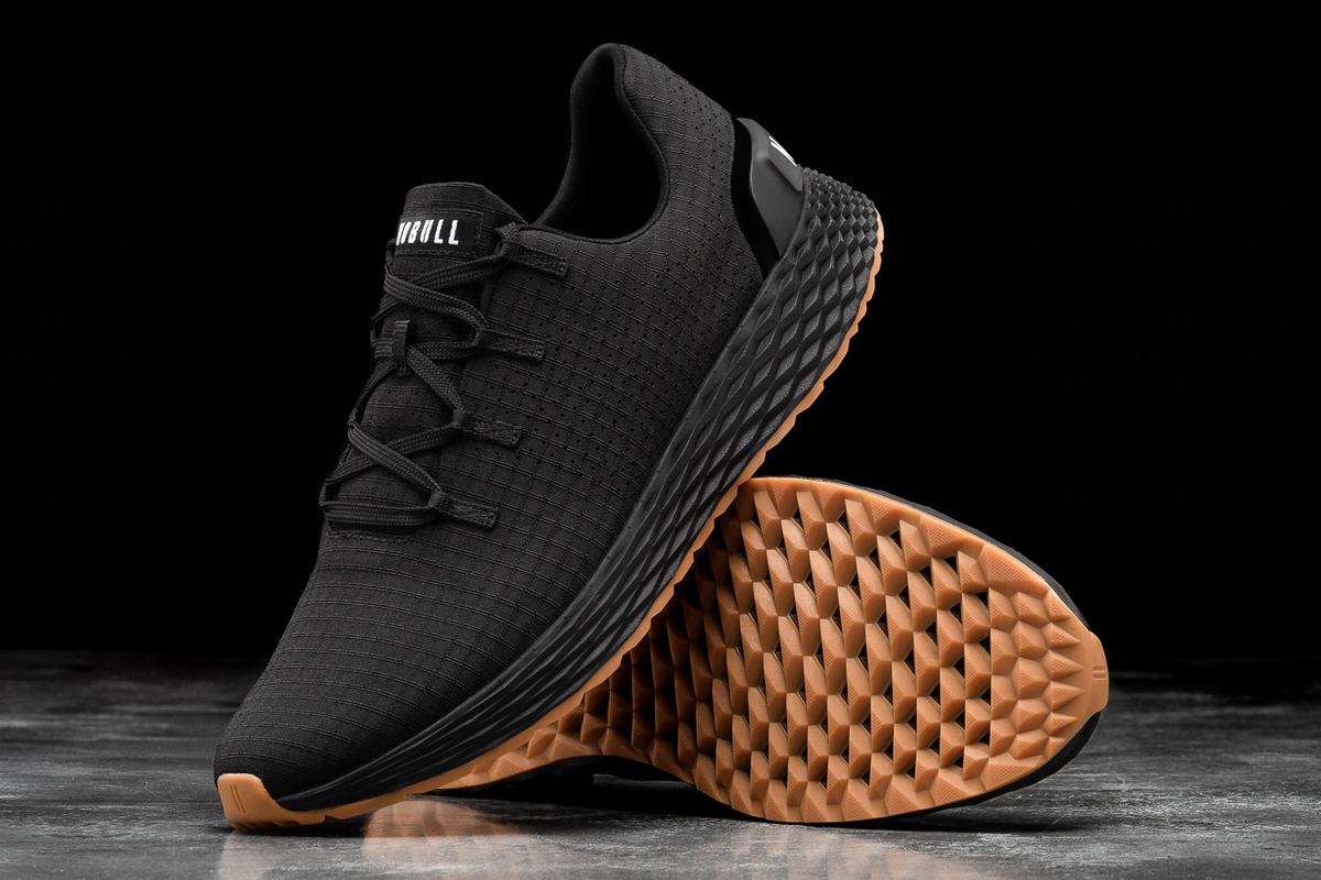 Chaussures Running Nobull Ripstop Runner Homme Noir | WS8140965