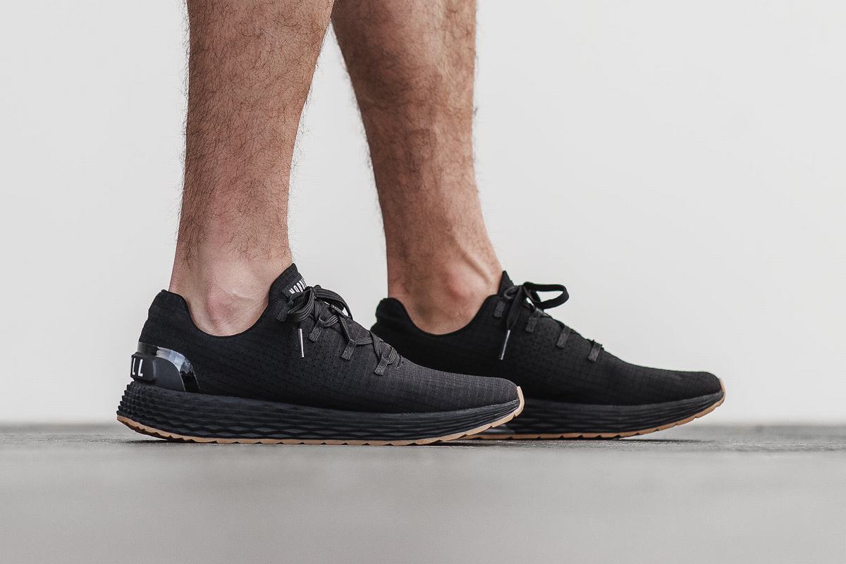 Chaussures Running Nobull Ripstop Runner Homme Noir | WS8140965
