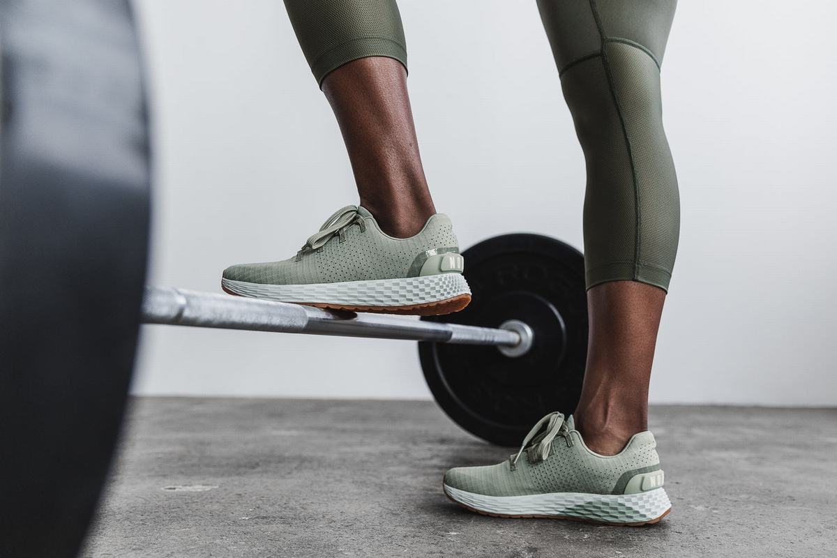 Chaussures Running Nobull Ripstop Runner Femme Vert | XS0734516