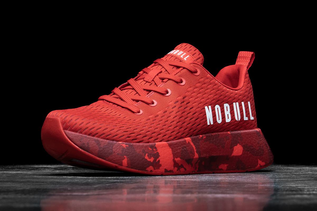 Chaussures Running Nobull Runner Femme Rouge | ZI7956382