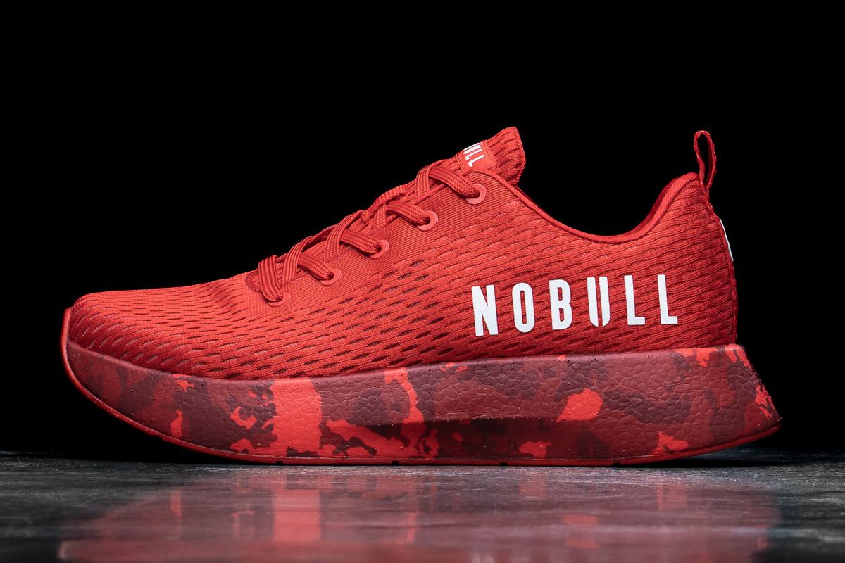 Chaussures Running Nobull Runner Femme Rouge | ZI7956382