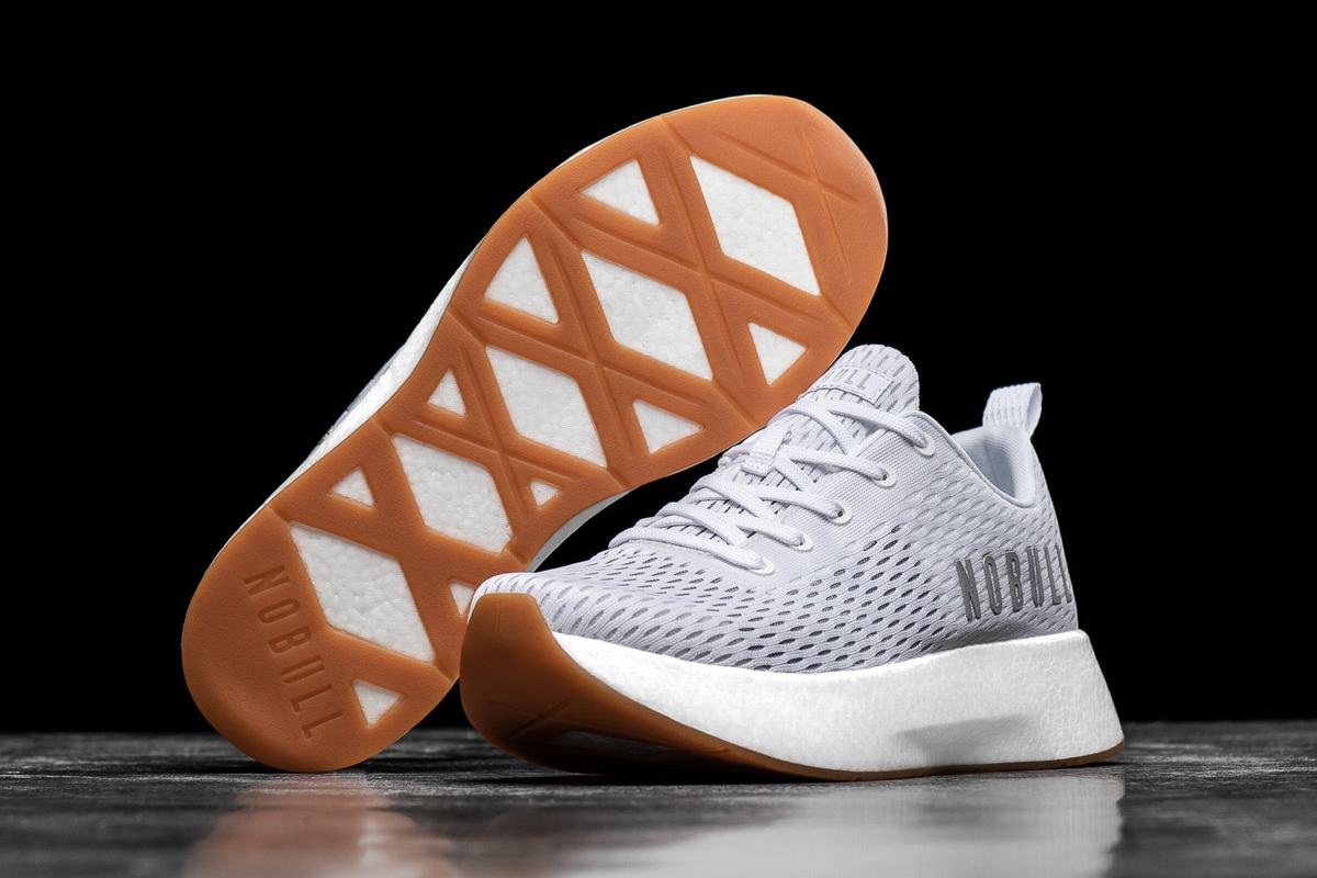 Chaussures Running Nobull Runner Homme Blanche | KP5617348