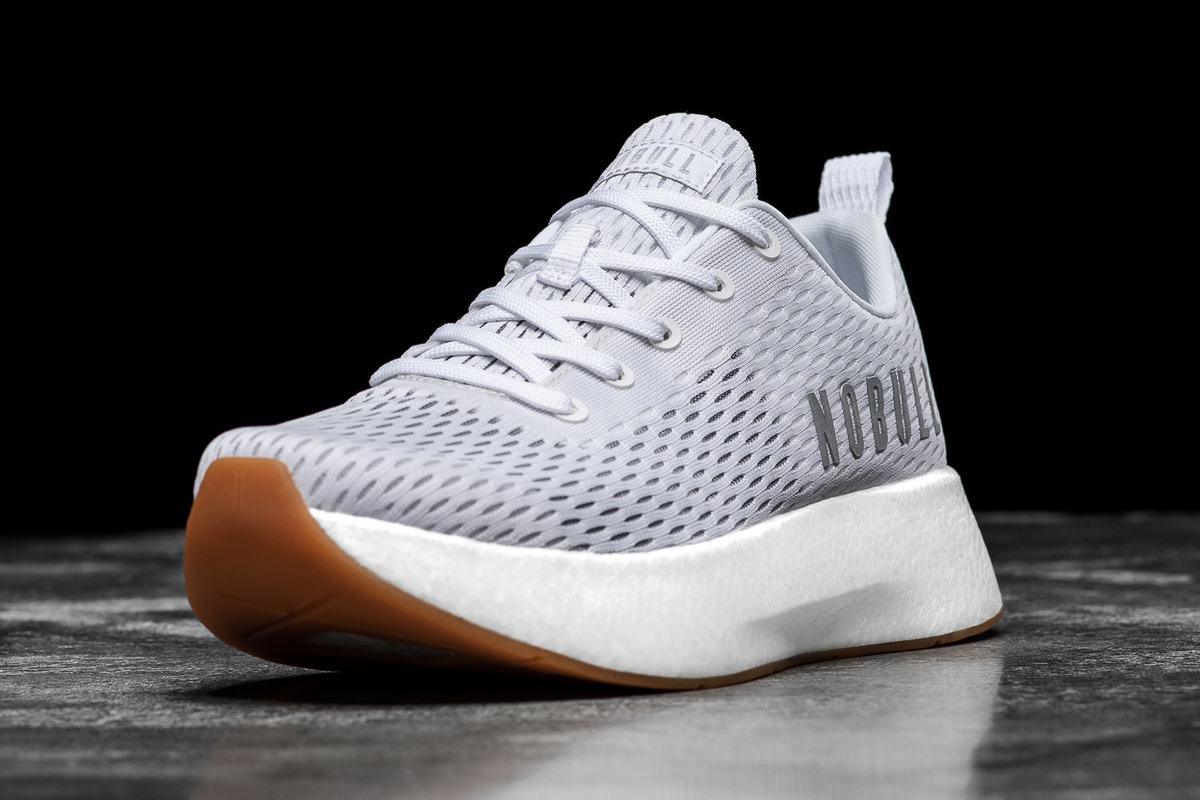 Chaussures Running Nobull Runner Homme Blanche | KP5617348