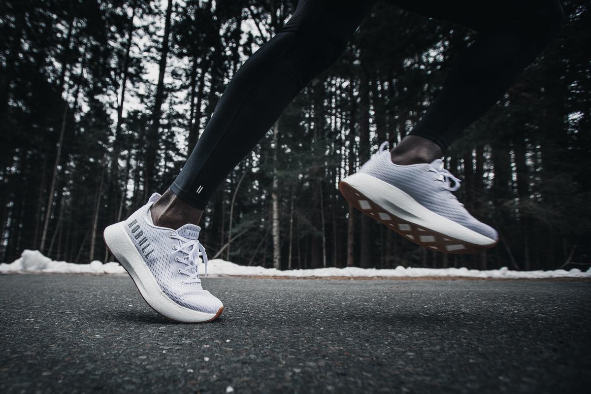 Chaussures Running Nobull Runner Homme Blanche | KP5617348
