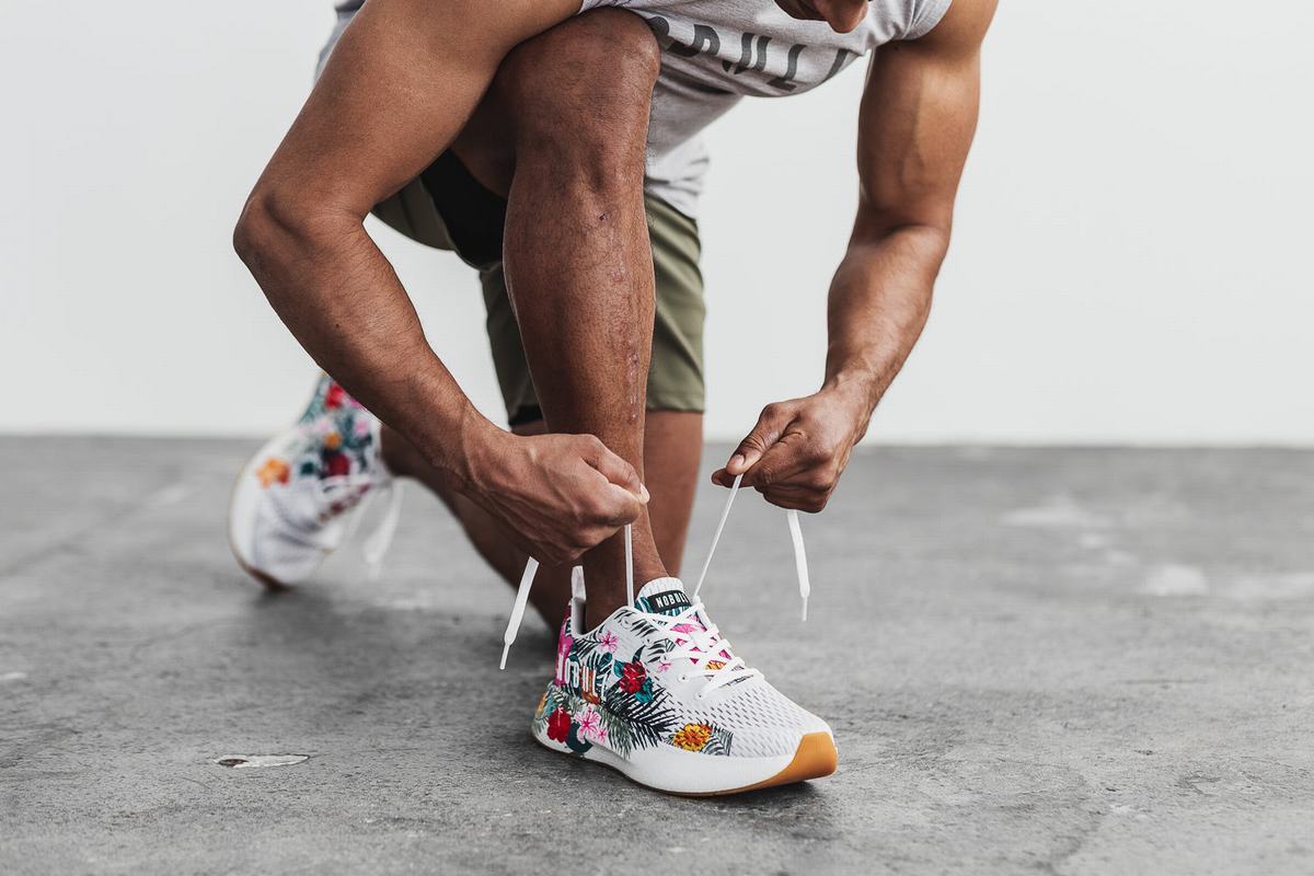 Chaussures Running Nobull Runner Homme Blanche | VQ1094786