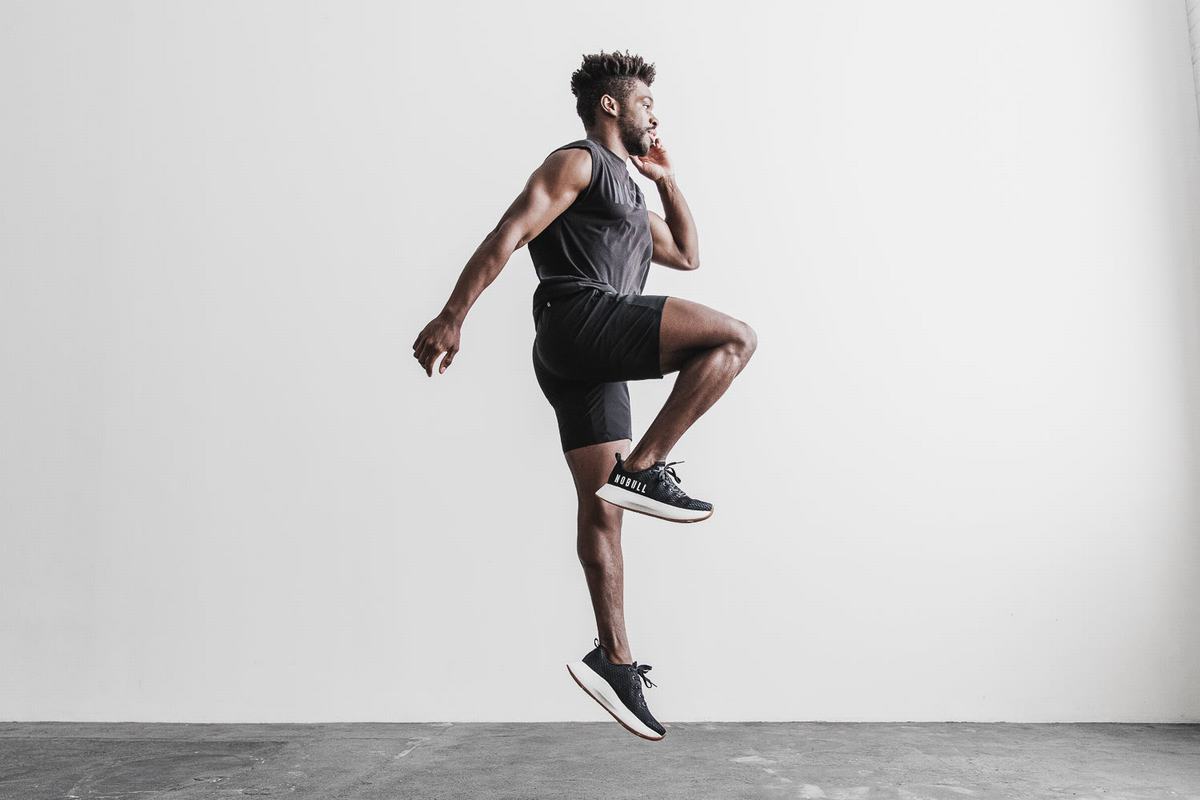Chaussures Running Nobull Runner Homme Noir Blanche | HW9256031