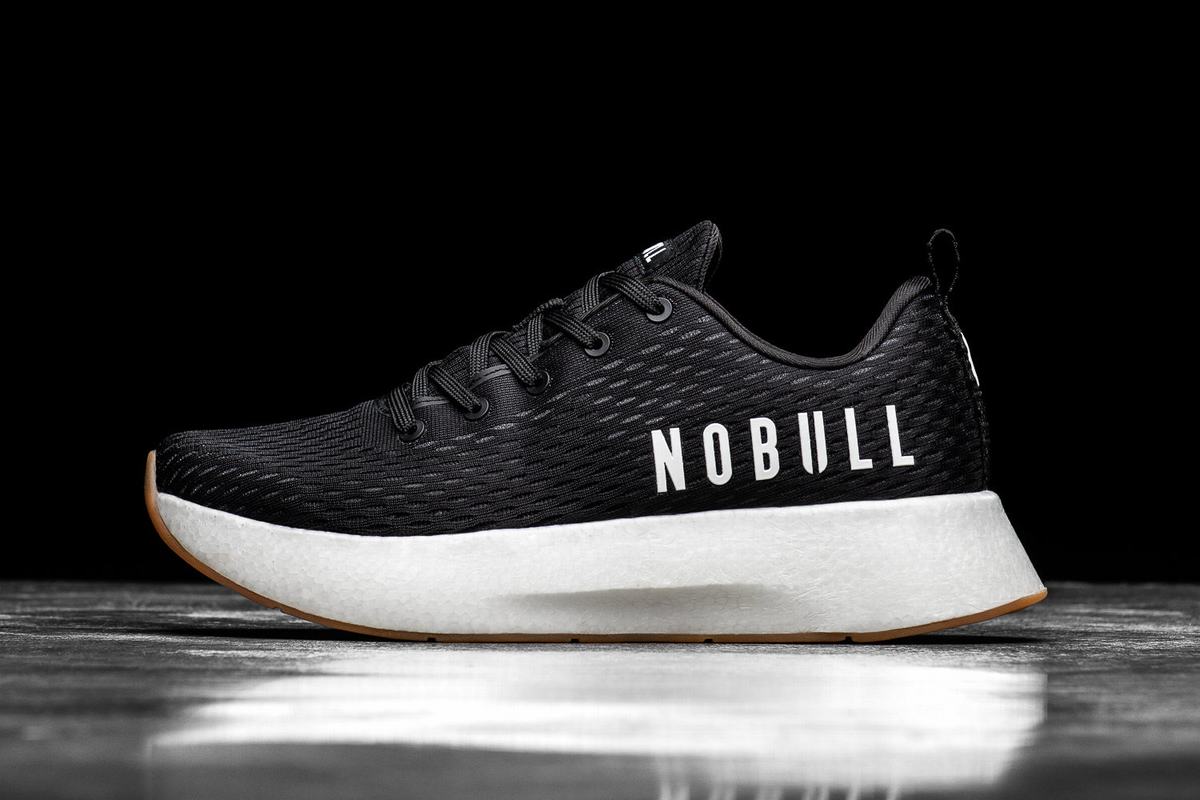 Chaussures Running Nobull Runner Homme Noir Blanche | HW9256031