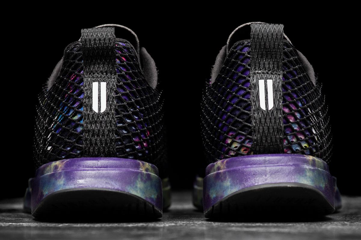 Chaussures Running Nobull Tie-Dye Mesh Runner Femme Violette Noir | BO5170493