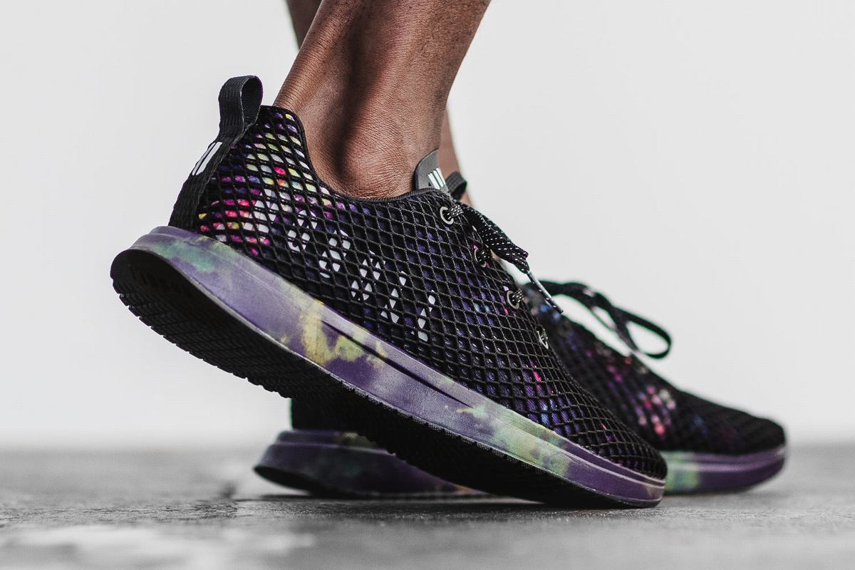 Chaussures Running Nobull Tie-Dye Mesh Runner Homme Violette Noir | EP7041863
