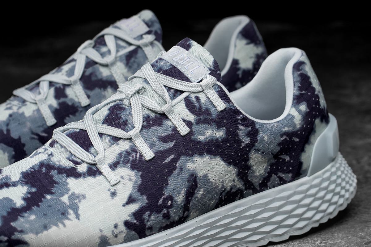 Chaussures Running Nobull Tie-Dye Ripstop Runner Femme Bleu Marine | AT2358976