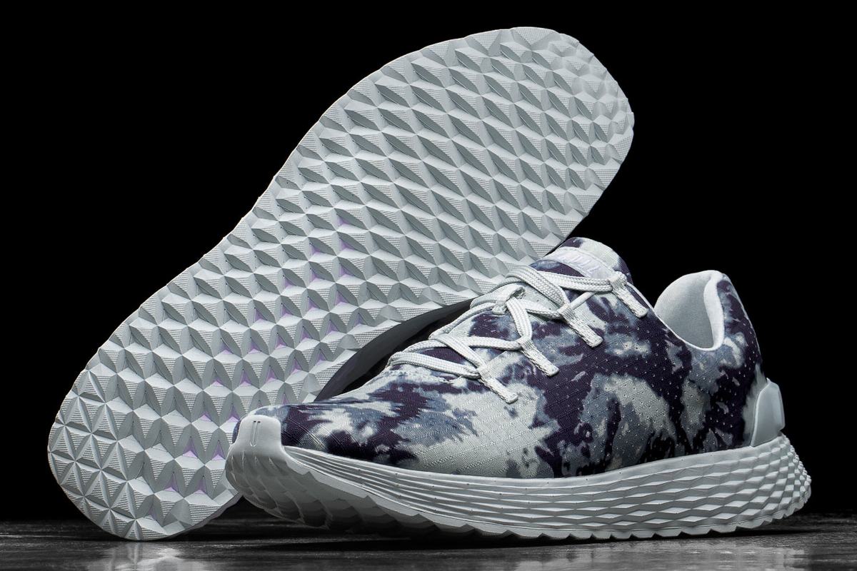 Chaussures Running Nobull Tie-Dye Ripstop Runner Femme Bleu Marine | AT2358976