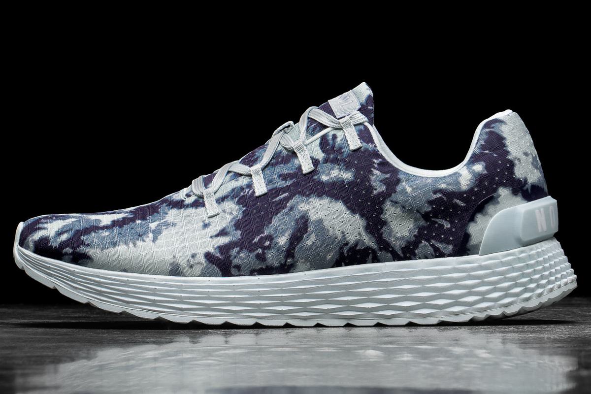 Chaussures Running Nobull Tie-Dye Ripstop Runner Femme Bleu Marine | AT2358976