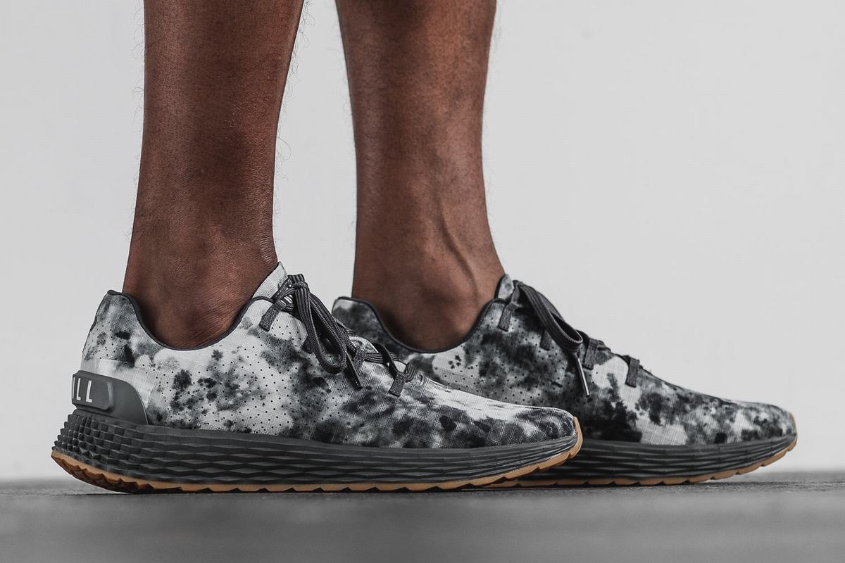 Chaussures Running Nobull Tie-Dye Ripstop Runner Homme Grise | EV3260957