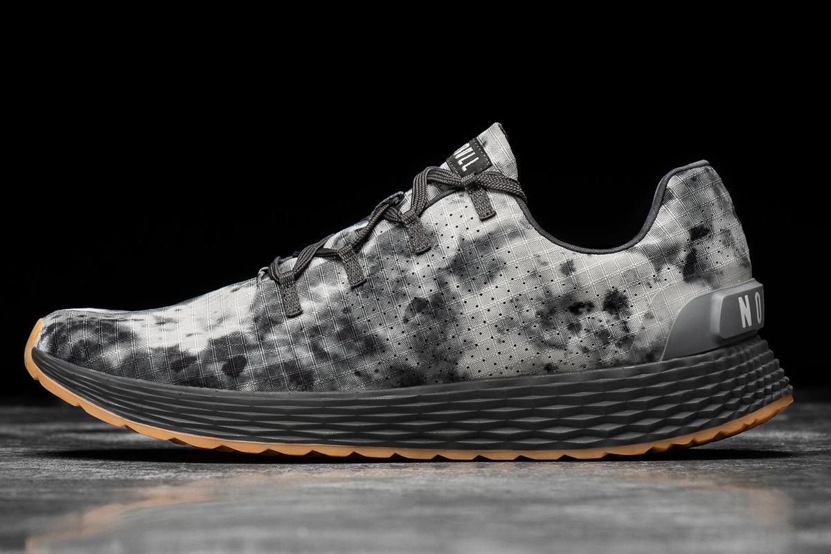 Chaussures Running Nobull Tie-Dye Ripstop Runner Homme Grise | EV3260957