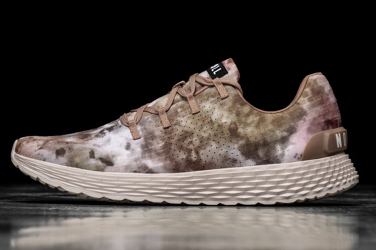Chaussures Running Nobull Tie-Dye Ripstop Runner Femme Marron Kaki | IP8794603
