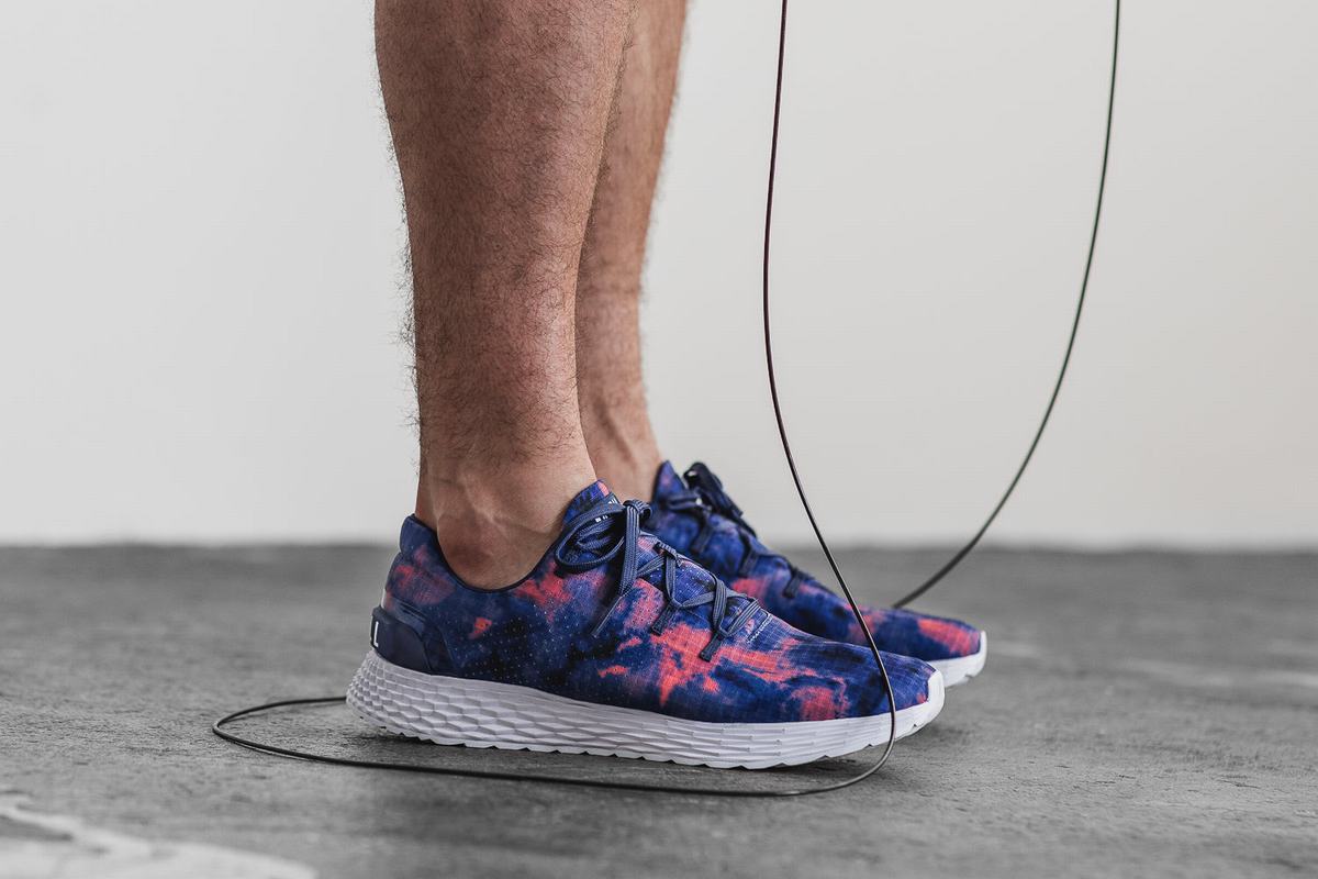 Chaussures Running Nobull Tie-Dye Ripstop Runner Homme Indigo Rose | LF7032695