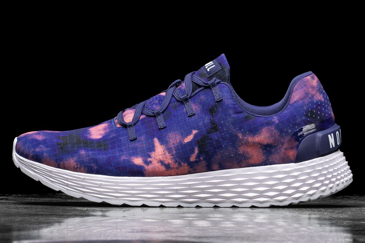 Chaussures Running Nobull Tie-Dye Ripstop Runner Homme Indigo Rose | LF7032695