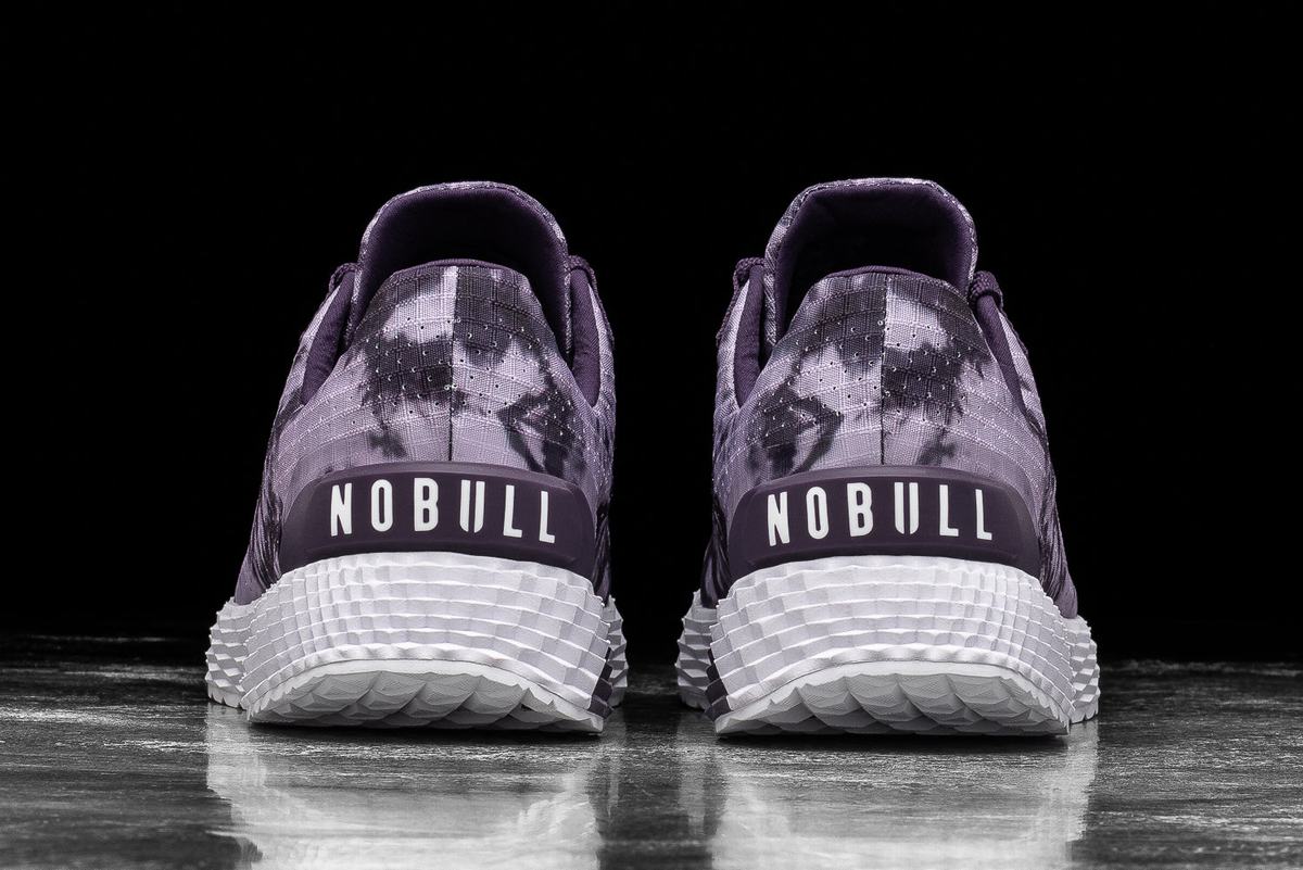 Chaussures Running Nobull Tie-Dye Ripstop Runner Femme Violette | WJ9576134