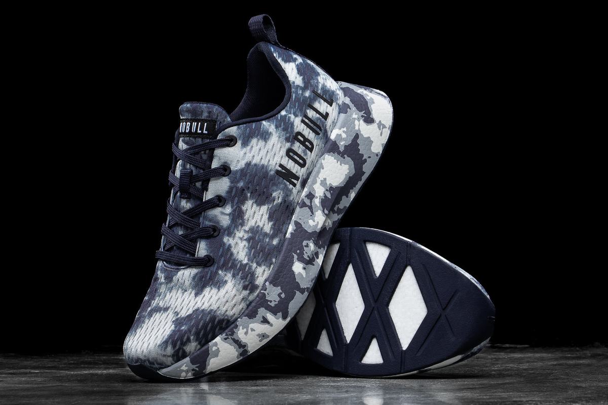 Chaussures Running Nobull Tie-Dye Runner Femme Bleu Marine | DR1287403