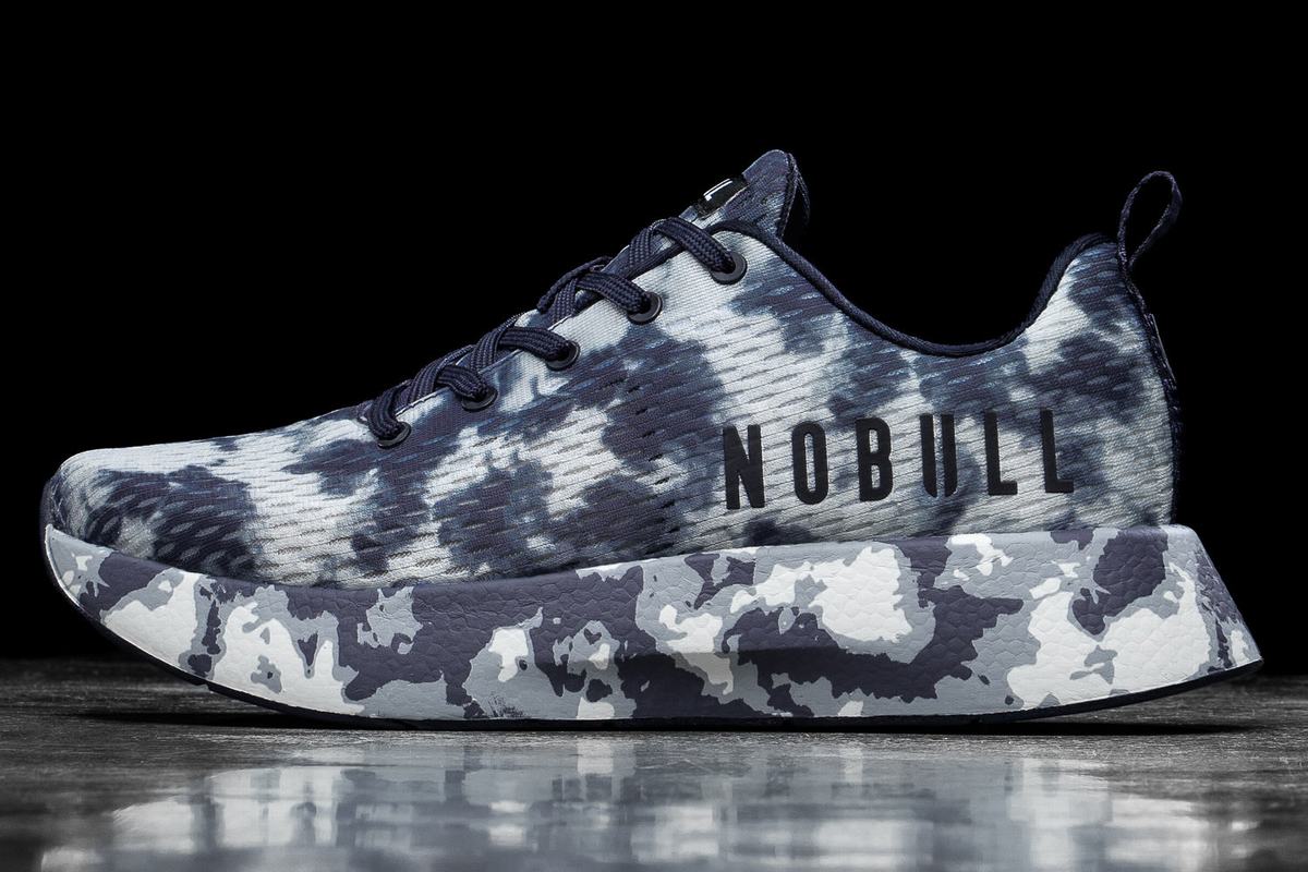 Chaussures Running Nobull Tie-Dye Runner Femme Bleu Marine | DR1287403