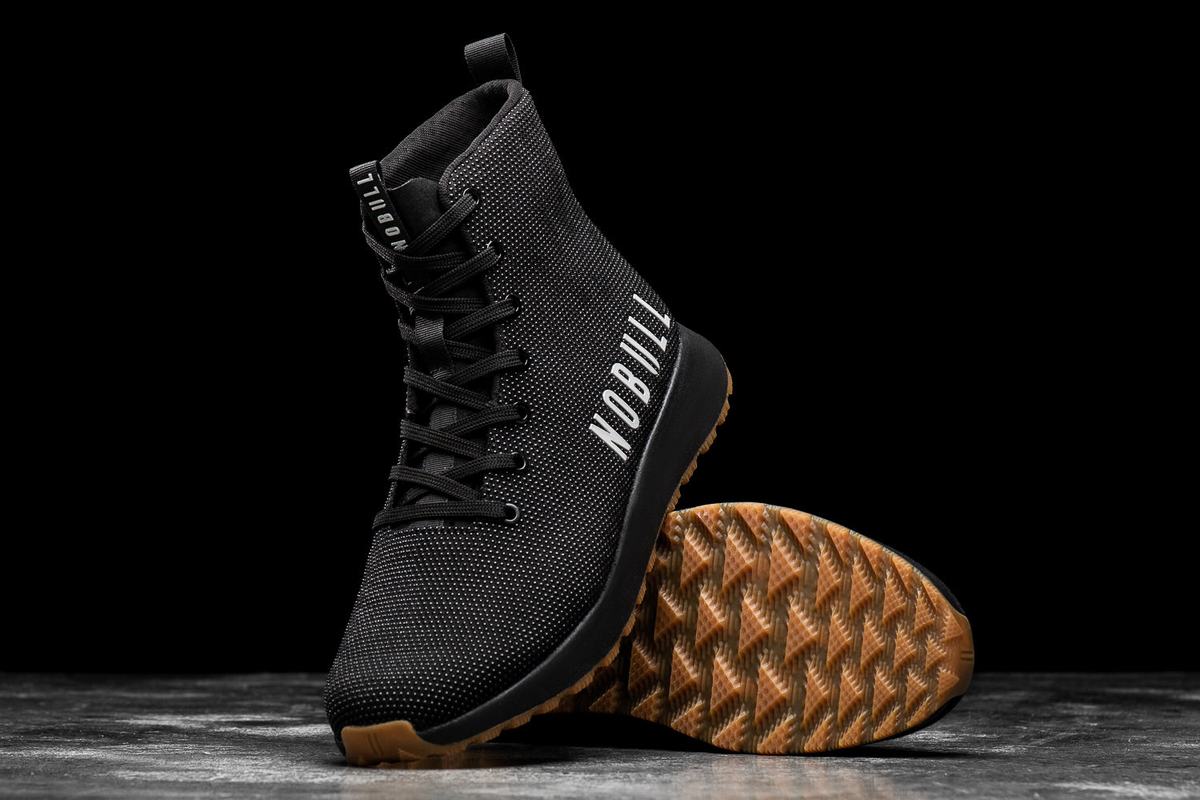Chaussures Running Nobull Utility Trail Runner Homme Noir | RA0724869