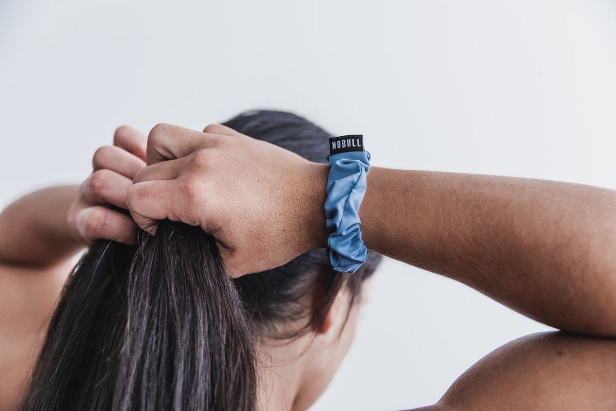 Chouchou Nobull Scrunchie Femme Bleu | PE4637951