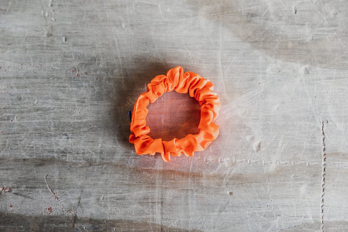 Chouchou Nobull Scrunchie Neon Femme Orange | VT0427913