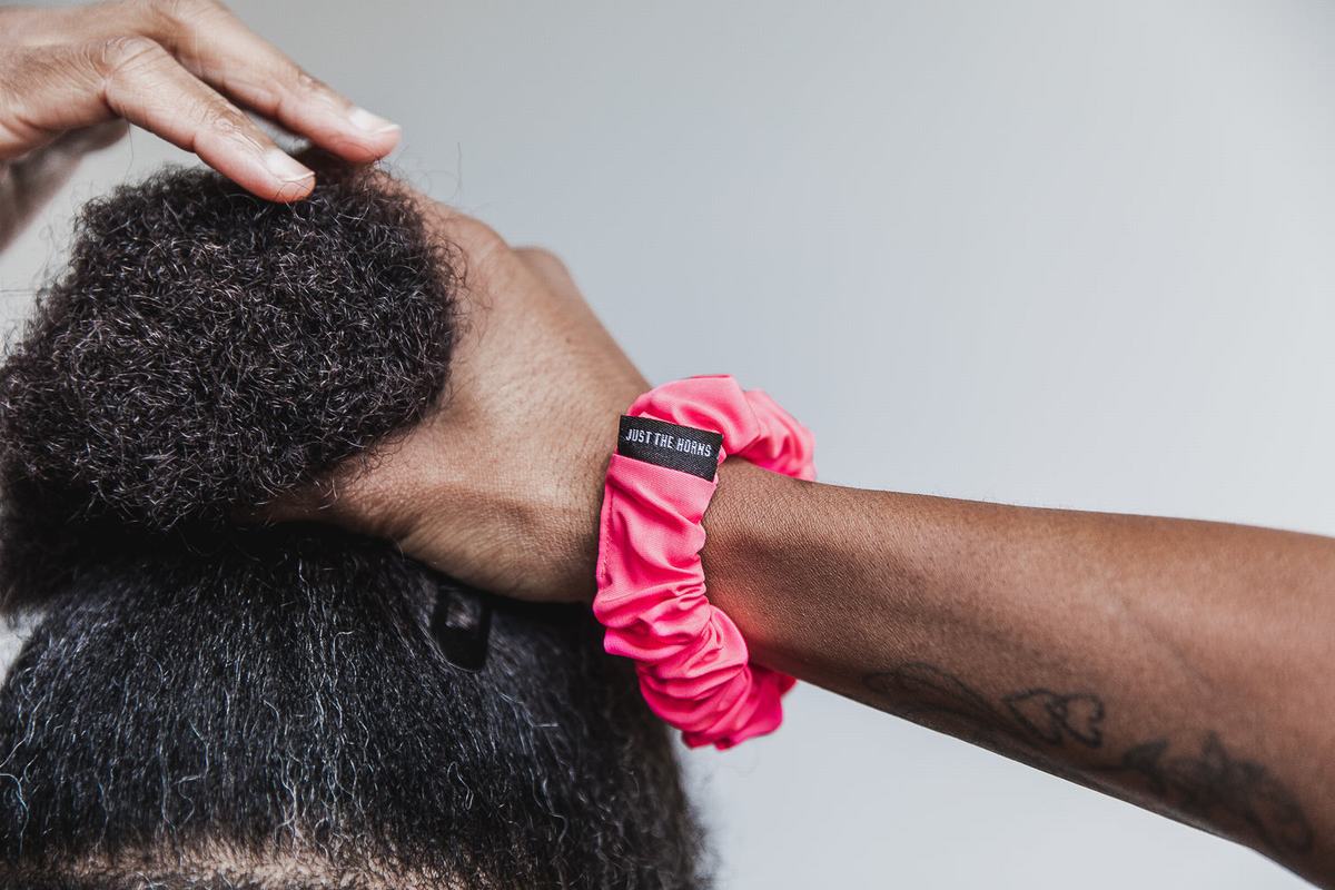 Chouchou Nobull Scrunchie Neon Femme Rose | QS0193462