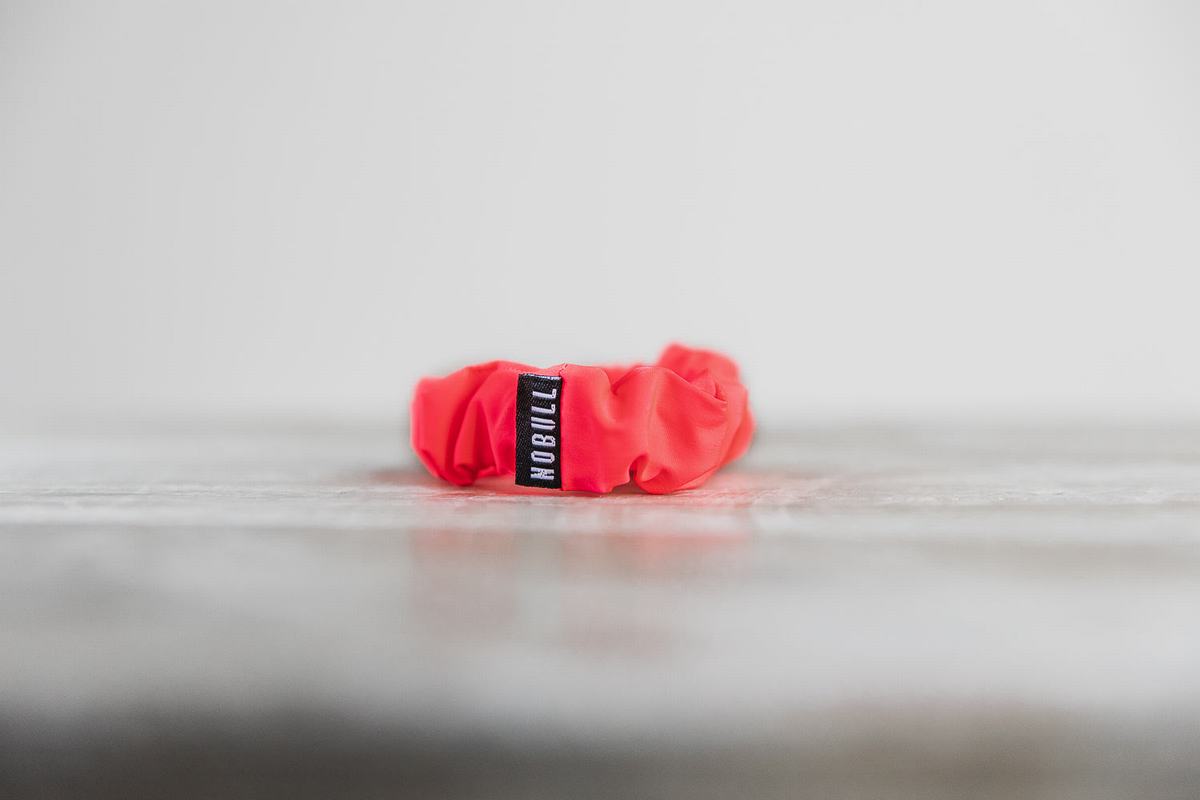 Chouchou Nobull Scrunchie Neon Homme Rouge | QT3094251