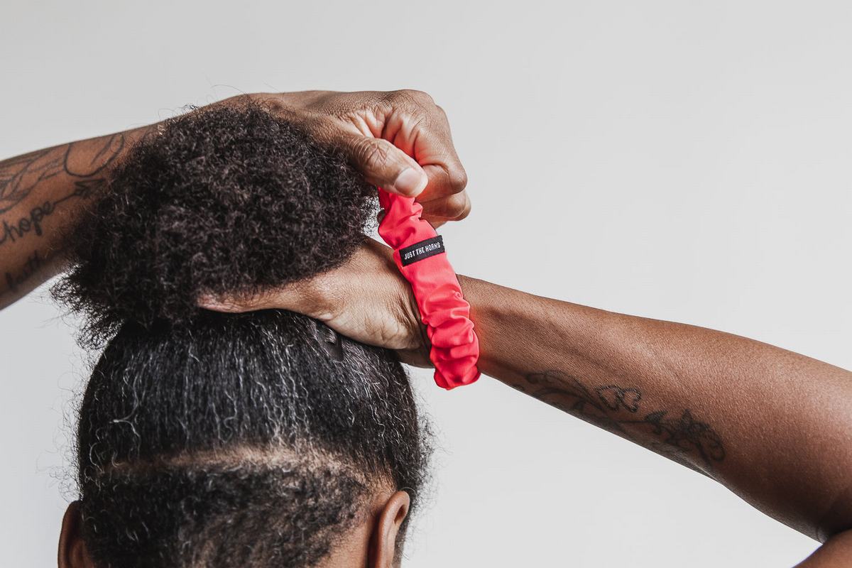 Chouchou Nobull Scrunchie Neon Homme Rouge | QT3094251