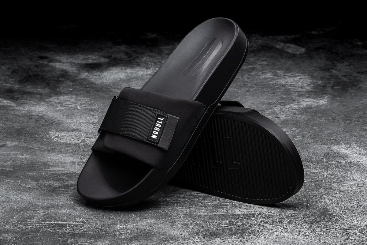 Claquette Nobull Adjustable Homme Noir | TI5037982